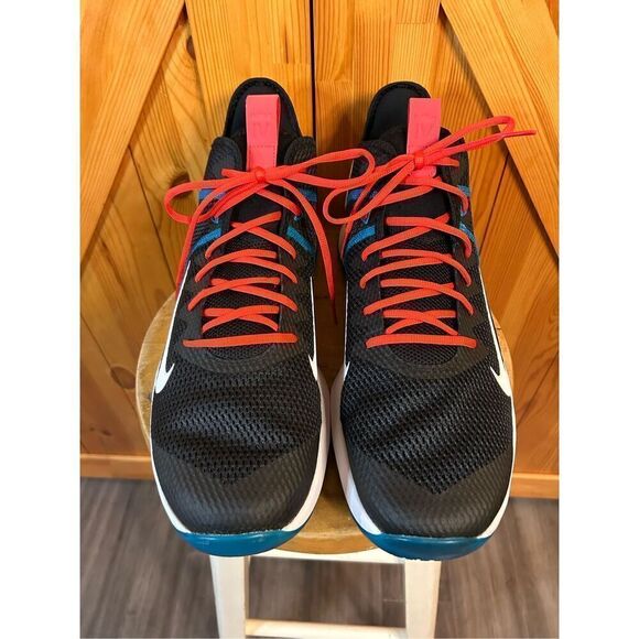 Nike Lebron Witness l V Black White Chile Red Glass Blue Sneaker Shoes Men US 17 main image 5